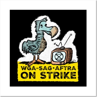 DODO WGA SAG-AFTRA on strike Posters and Art